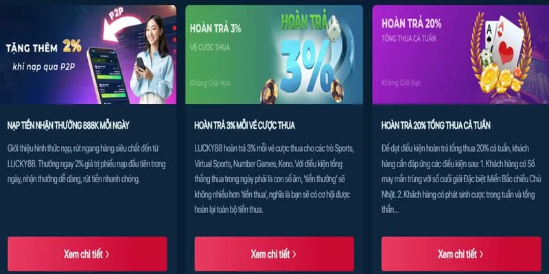 Ưu đãi nạp đầu Banca90